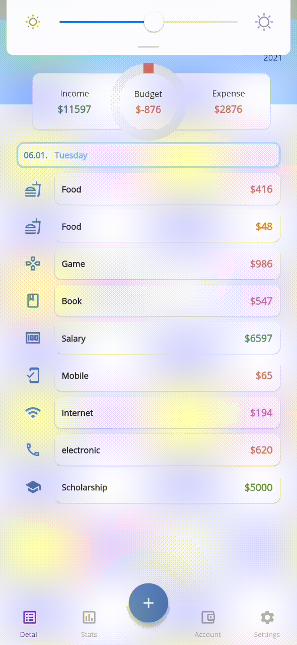 Financy - Flutter Money Management App — image 1